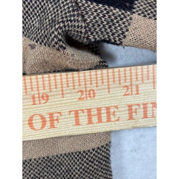 Anne Klein Womens Large Plaid Cardigan Coat - Picture 7 of 11